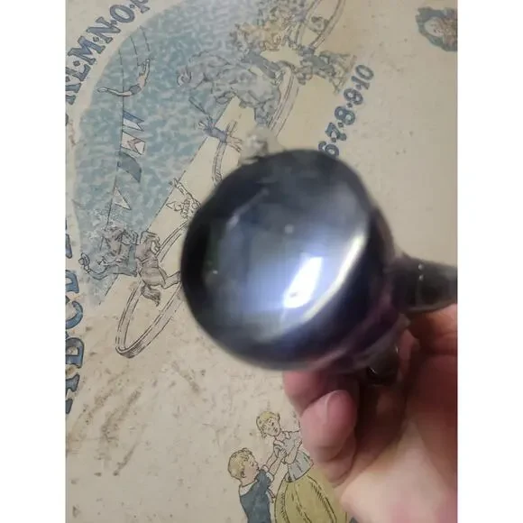 Cobalt Blue And Clear Glass Penguin - Picture 5 of 6